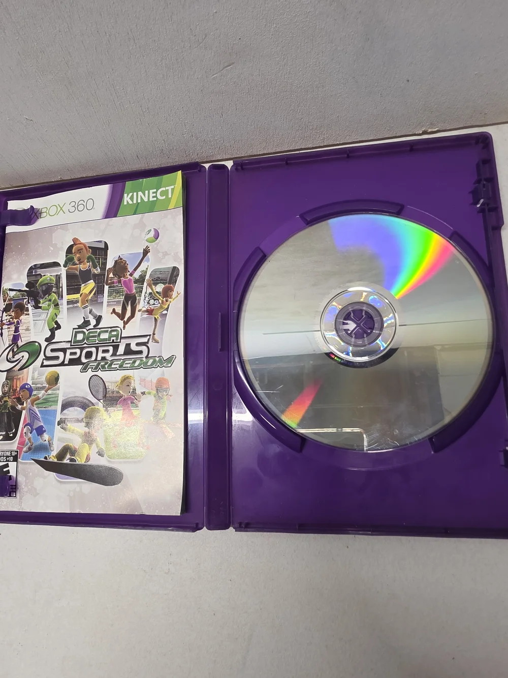 Deca Sports Freedom Xbox 360 Kinect Complete Tested Working Hudson Soft 2010